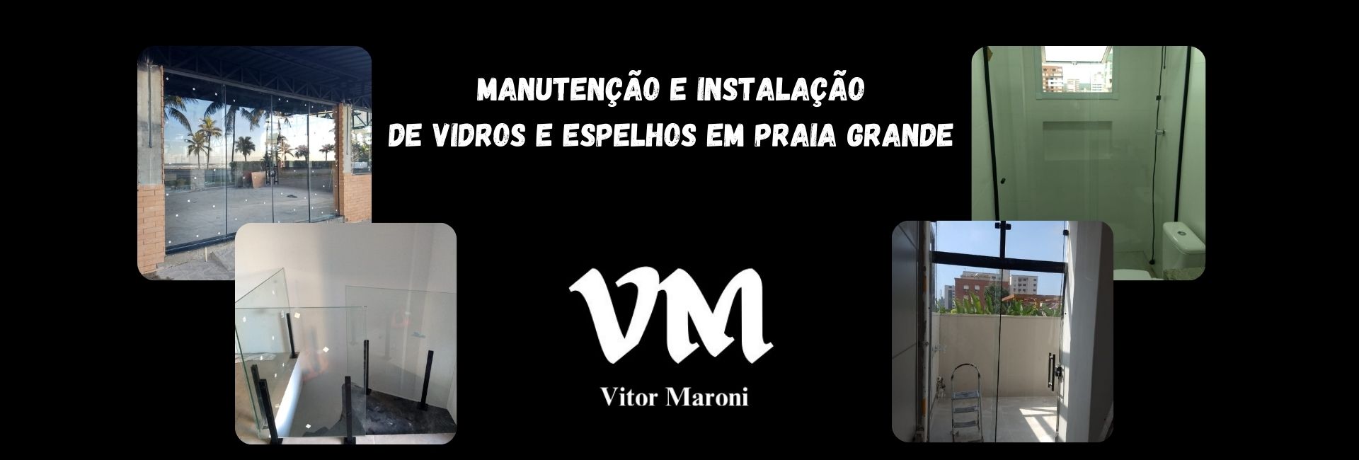 Manutenção e instalação de vidros e espelhos em Praia Grande