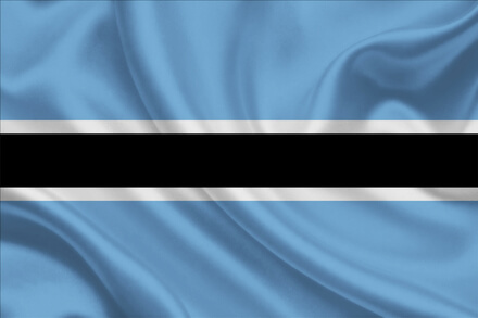 Bandeira Botswana