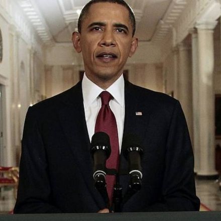 Obama durante anúncio oficial da morte de Bin Laden - Foto: AP