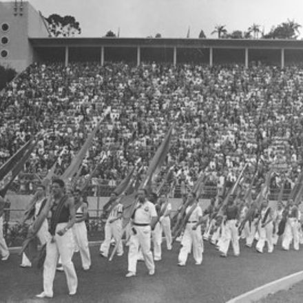 Inauguração do Pacaembu, 27 de abril de 1940.