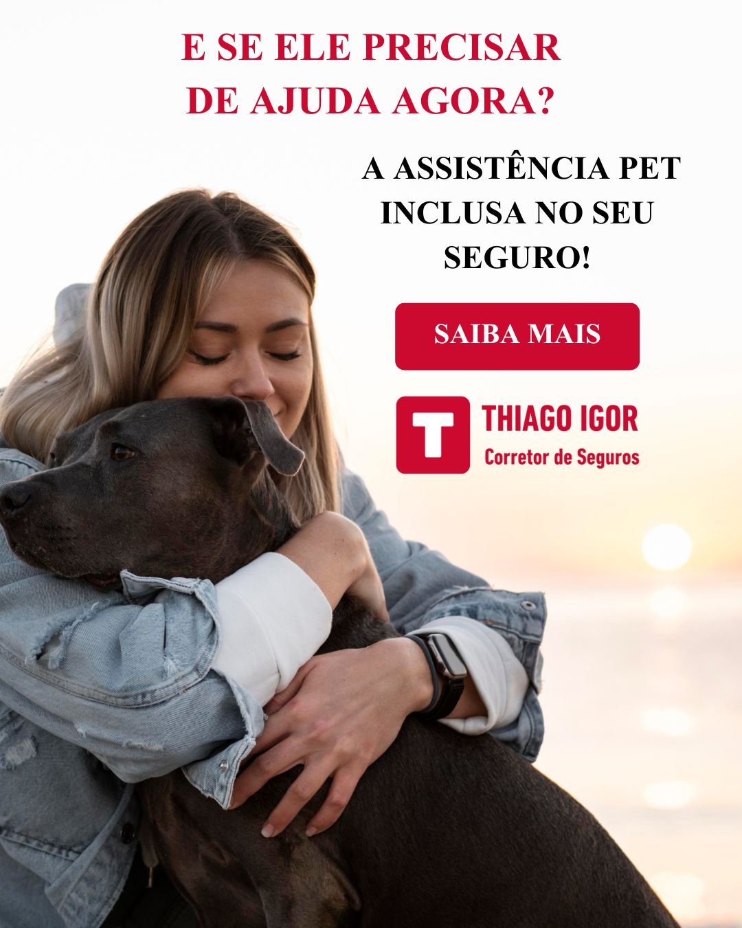 E se ele precisar de ajuda AGORA? Não deixe a emergência do seu pet ser um susto no seu bolso.