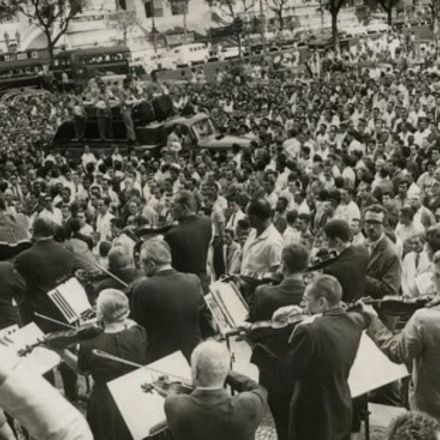 Cortejo fúnebre de Villa-Lobos, 1959