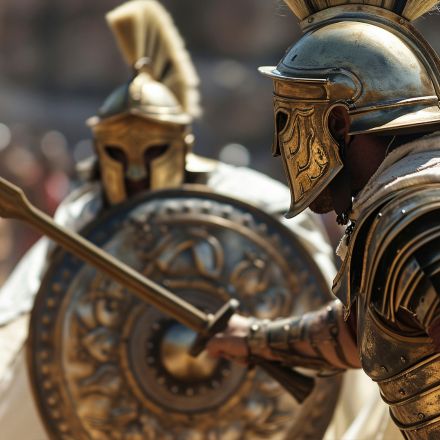 Gladiadores eram os atletas de elite de Roma. Descubra como a economia e as regras da arena evitavam a morte e transformavam lutas em negócios lucrativos.